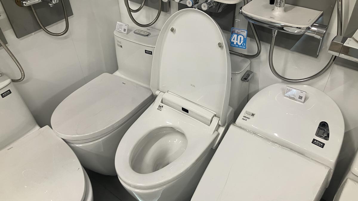 Nắp rửa điện tử INAX thông minh CW-KA22AVN (CWKA22AVN) CW-KA22AVN/BW1 - 6