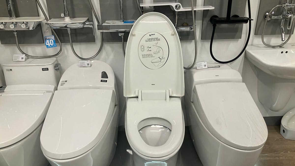 Nắp bồn cầu INAX CF-1008VS/BW1 CF-1008VS/BW1 - 3