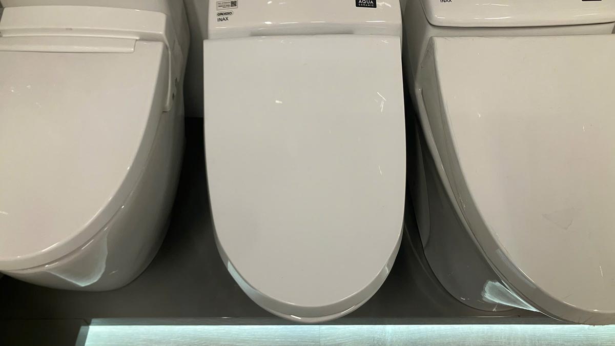 Nắp bồn cầu đóng êm INAX CF-2700VS (CF2700VS) CF-2700VS/BW1 - 2