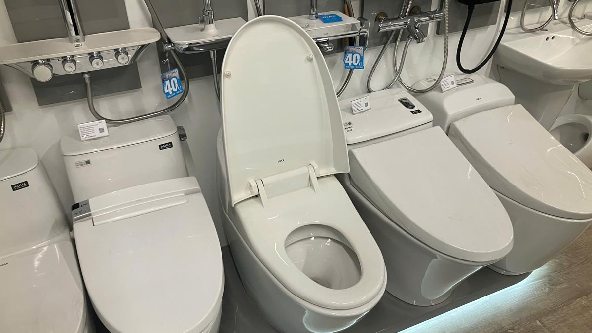 Nắp bồn cầu đóng êm INAX CF-2700VS (CF2700VS) CF-2700VS/BW1 - 5