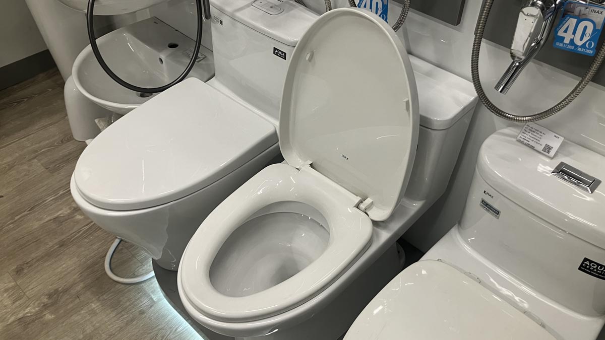 Nắp bồn cầu đóng êm INAX CF-500VS (CF500VS) CF-500VS/BW1 - 4