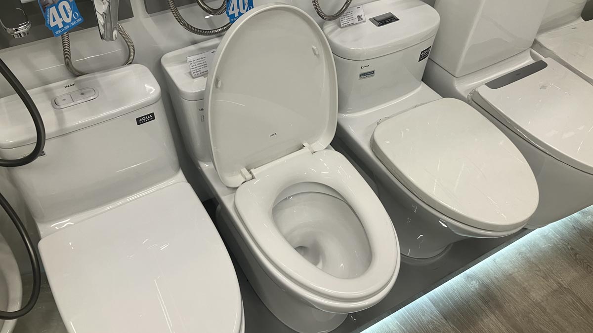 Nắp bồn cầu đóng êm INAX CF-500VS (CF500VS) CF-500VS/BW1 - 5