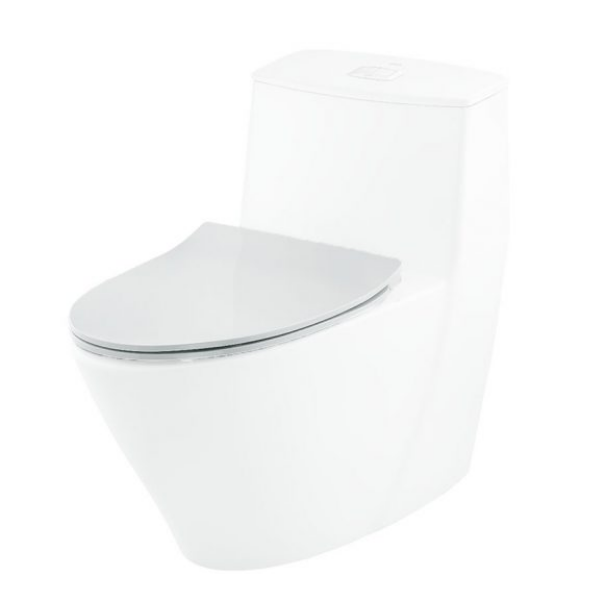 Nắp bồn cầu đóng êm INAX CF-606VS (CF606VS) CF-606VS/BW1