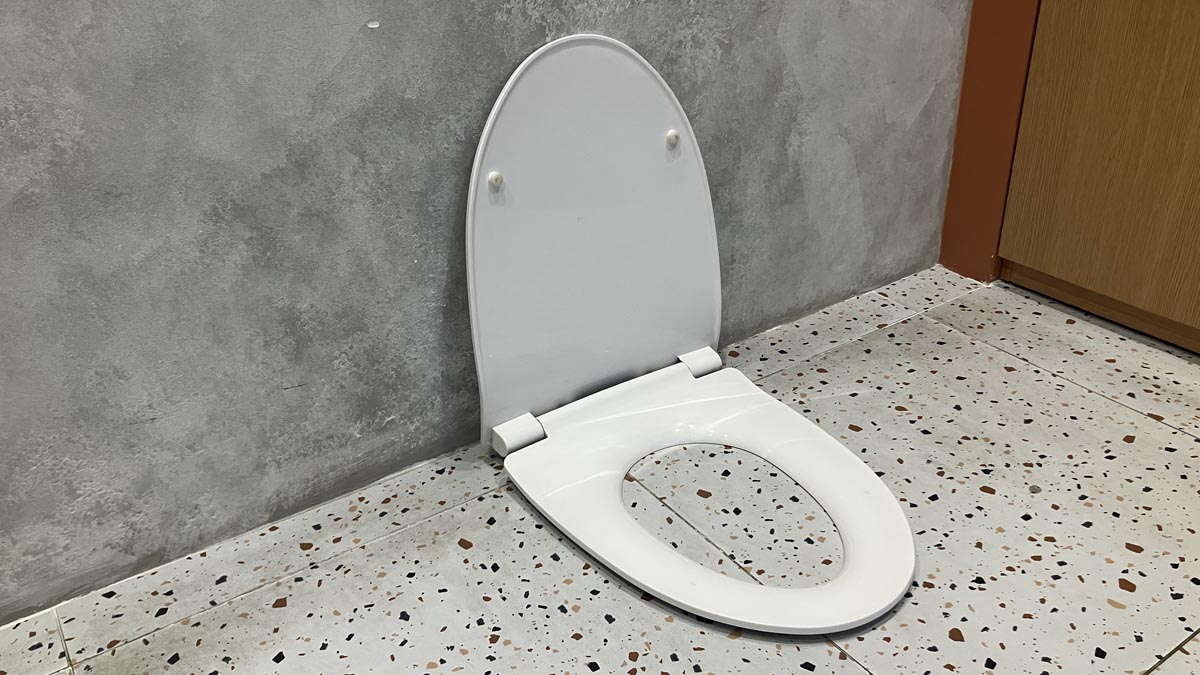 Nắp bồn cầu đóng êm INAX CF-606VS (CF606VS) CF-606VS/BW1 - 5