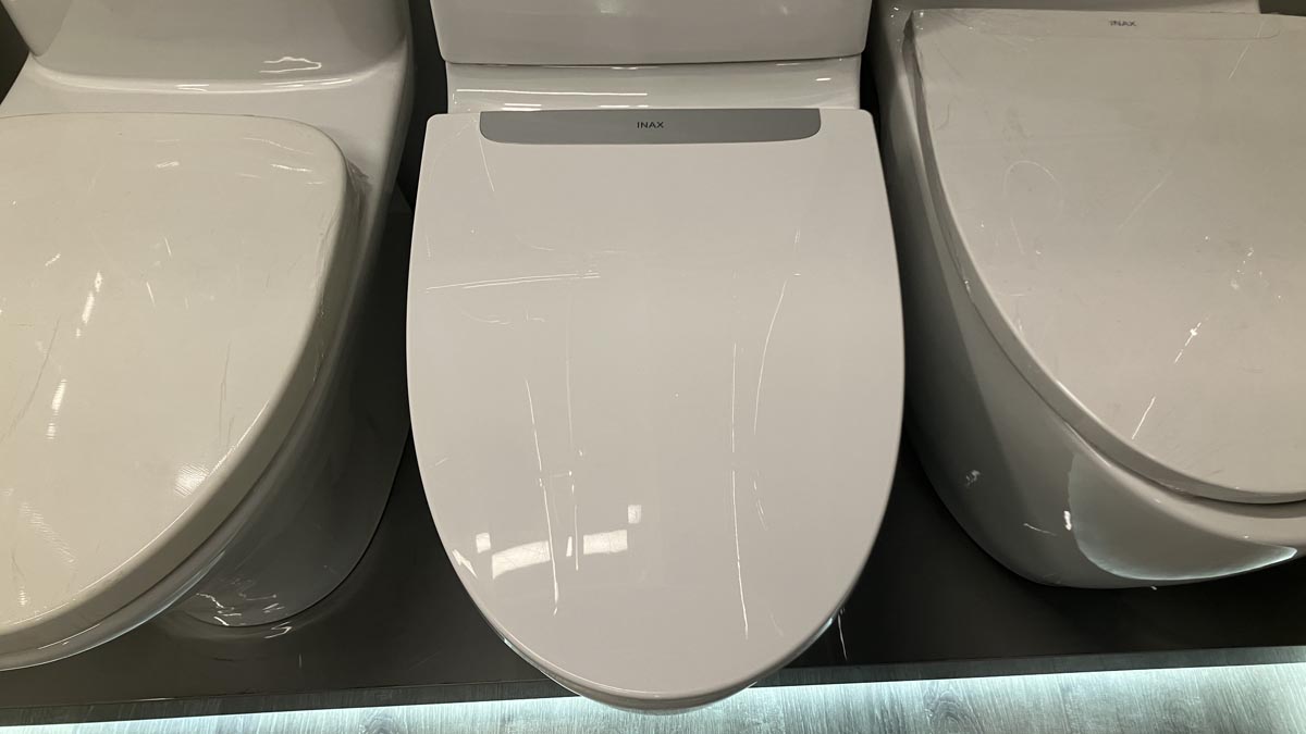 Nắp bồn cầu đóng êm INAX CF-832VS (CF832VS) CF-832VS/BW1 - 3