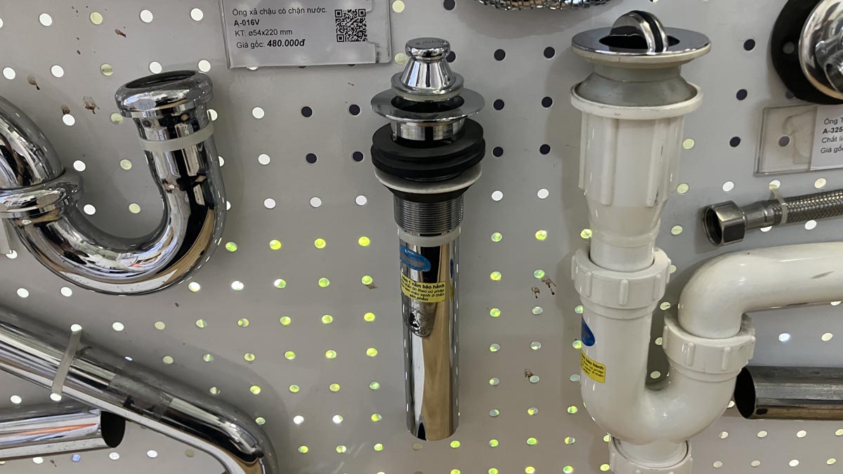 Ống xả chậu Inax A-016V (A016V) - 2