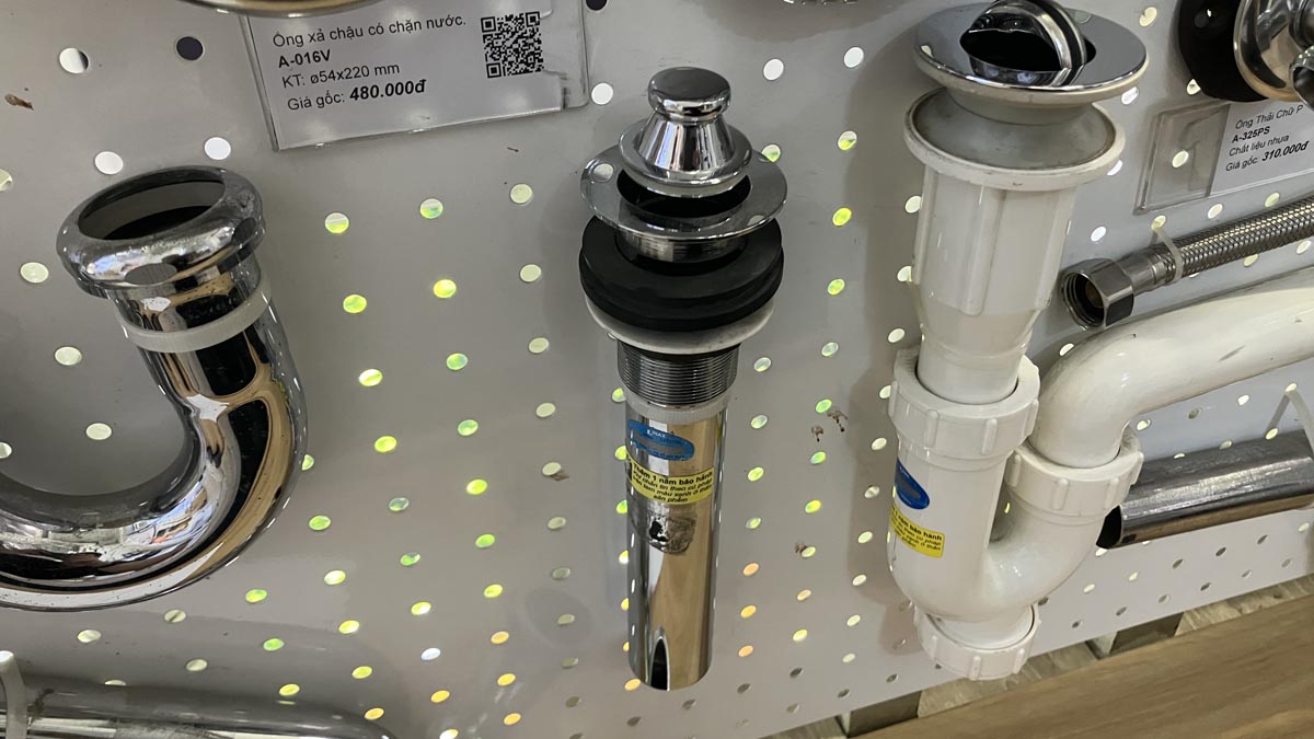 Ống xả chậu Inax A-016V (A016V) - 3