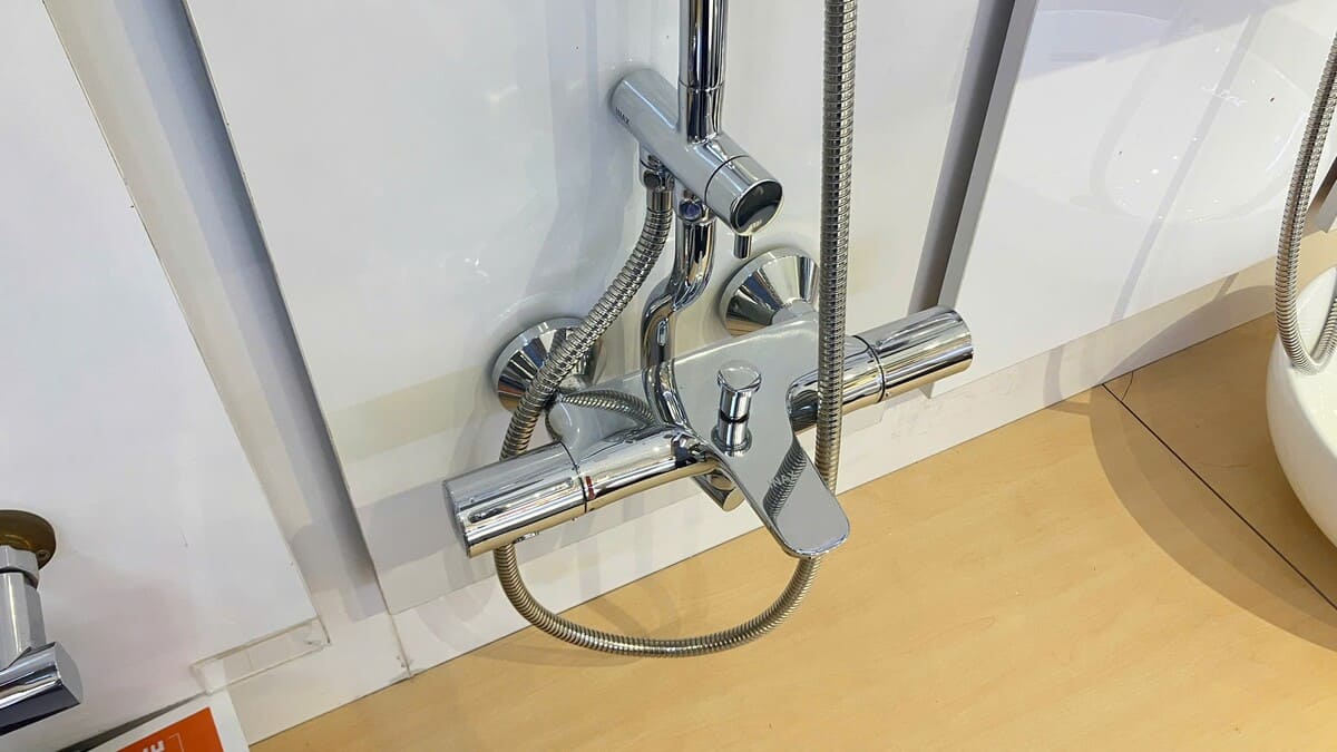 Bộ sen cây tắm nhiệt độ INAX BFV-3415T-8C (BFV3415T8C) BFV-3415T-8C - 2