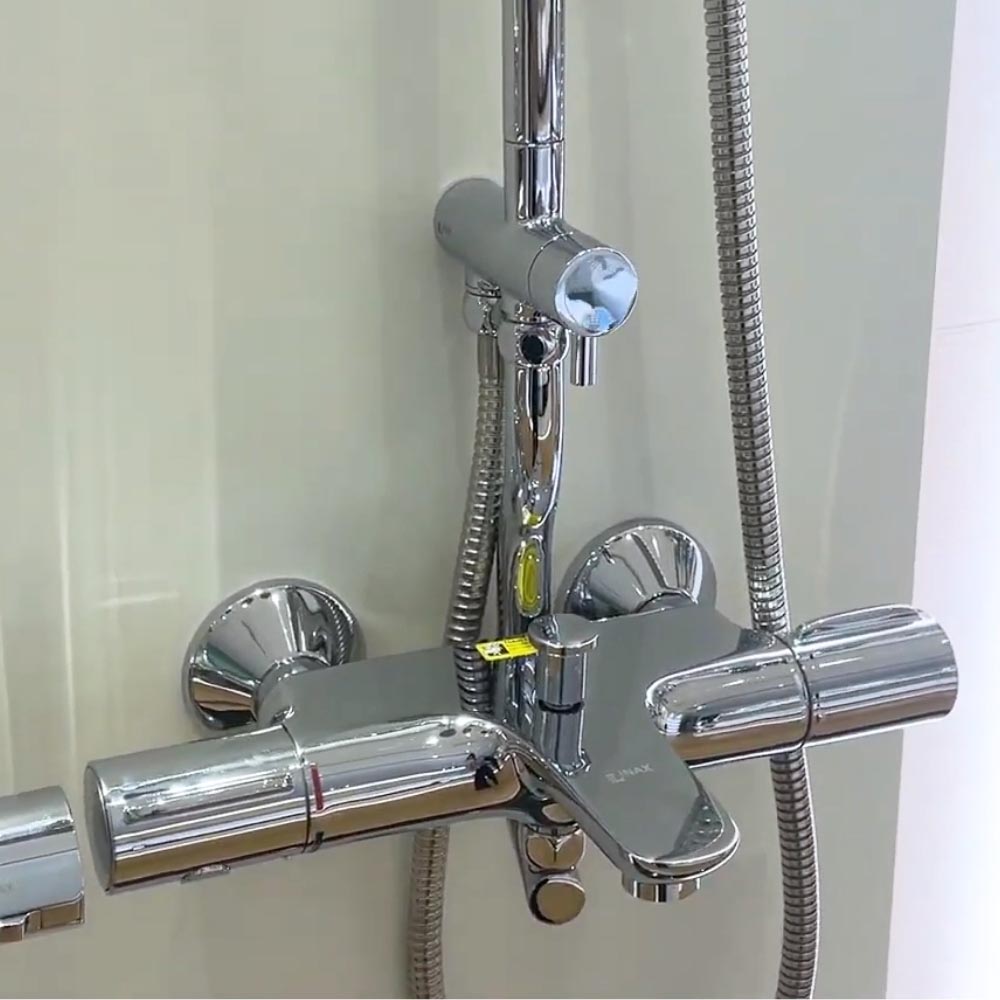 Bộ sen tắm cây nhiệt độ INAX BFV-3415T-9C (BFV3415T9C) BFV-3415T-9C - 4