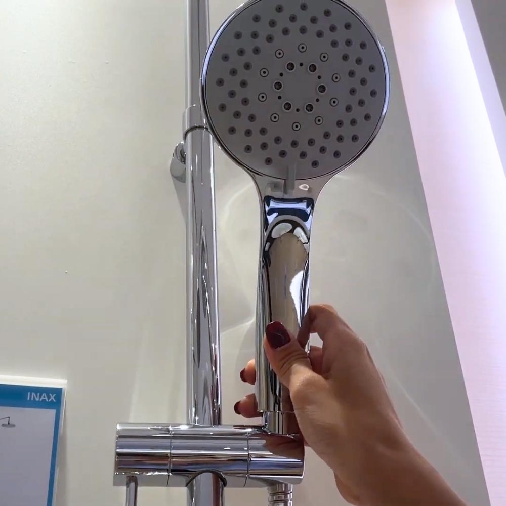 Bộ sen tắm cây nhiệt độ INAX BFV-3415T-9C (BFV3415T9C) BFV-3415T-9C - 6