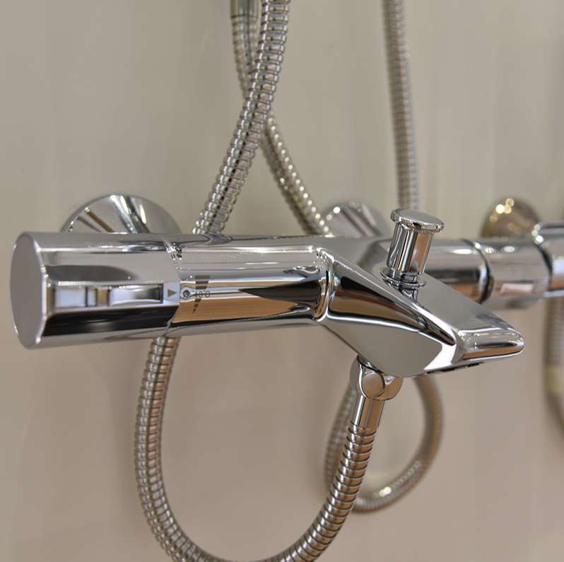 Bộ sen tắm cây đứng ổn nhiệt INAX BFV-6015S (BFV6015S) BFV-6015S - 6