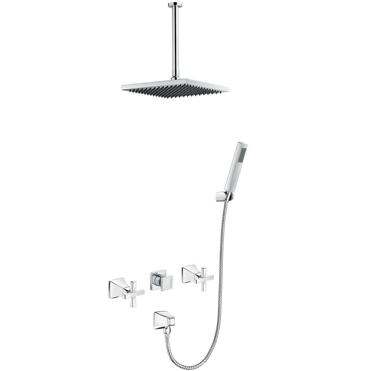 Sen tắm âm tường INAX BFV-81SEHC (BFV81SEHC) nóng lạnh BFV-81SEHC