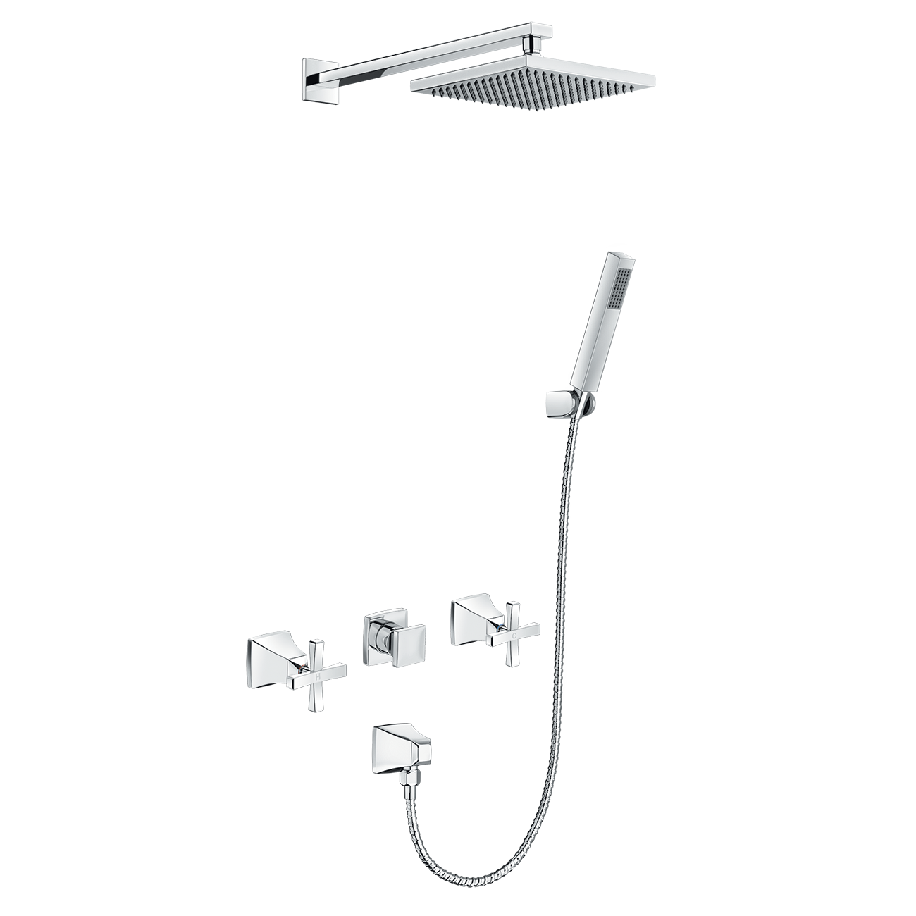 Sen tắm âm tường INAX BFV-81SEHW (BFV81SEHW) nóng lạnh BFV-81SEHW