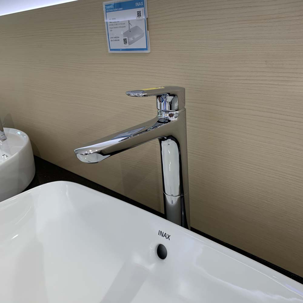 Vòi chậu lavabo nóng lạnh INAX LFV-1402SH (LFV1402SH) LFV-1402SH - 3