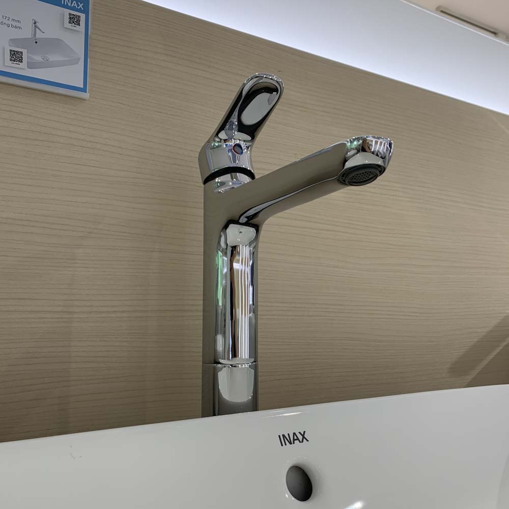 Vòi chậu lavabo nóng lạnh INAX LFV-1402SH (LFV1402SH) LFV-1402SH - 5