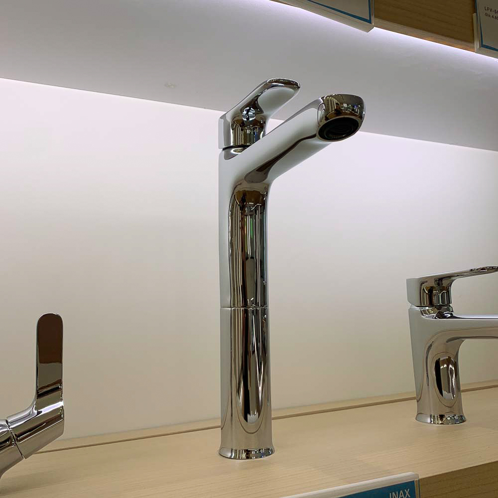 Vòi lavabo lạnh thân cao INAX LFV-22SH (LFV22SH) LFV-22SH - 4