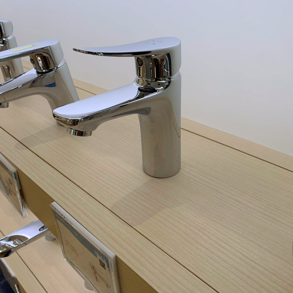 Vòi chậu lavabo nóng lạnh INAX LFV-502S (LFV502S) LFV-502S - 2