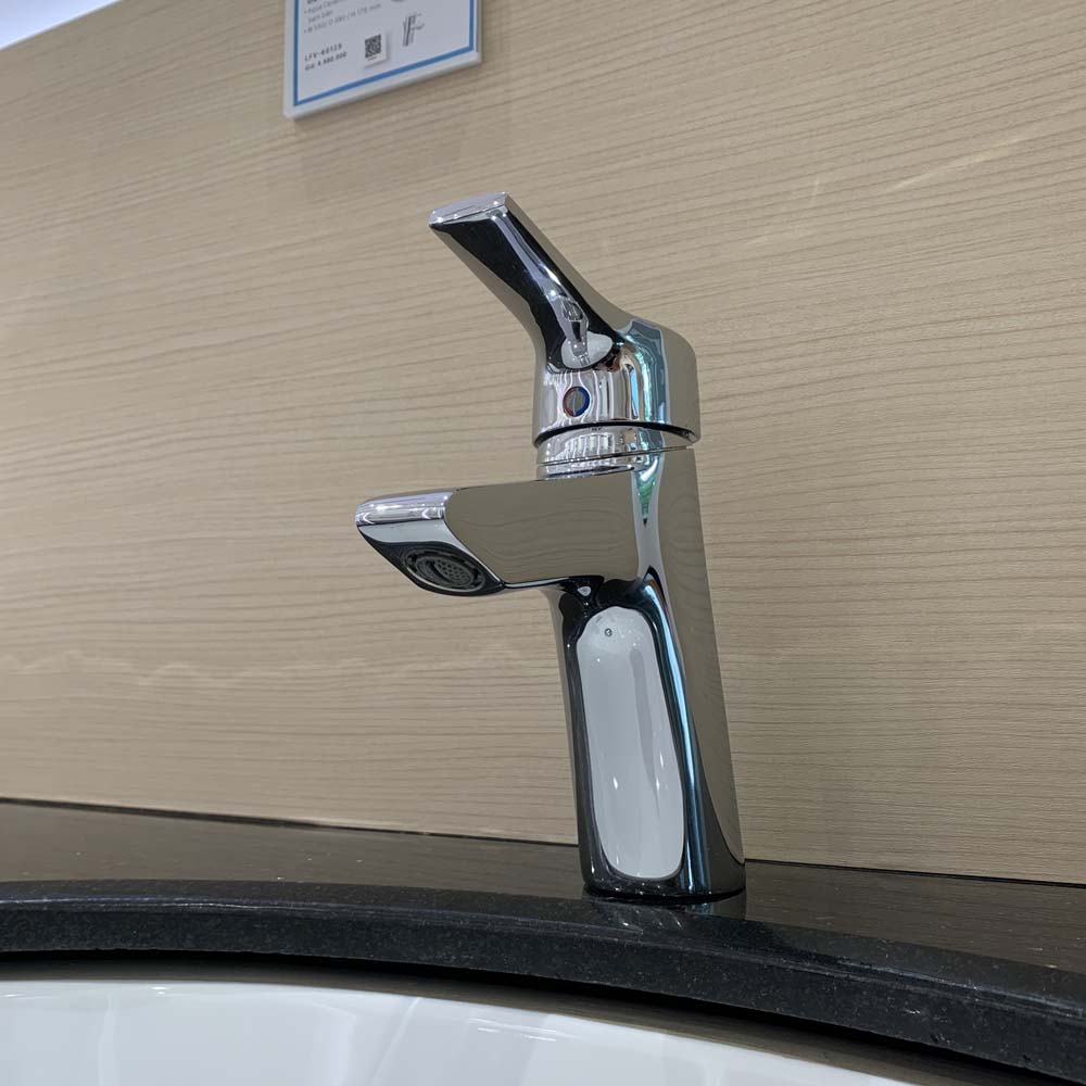 Vòi chậu lavabo nóng lạnh INAX LFV-6012S (LFV6012S) LFV-6012S - 2