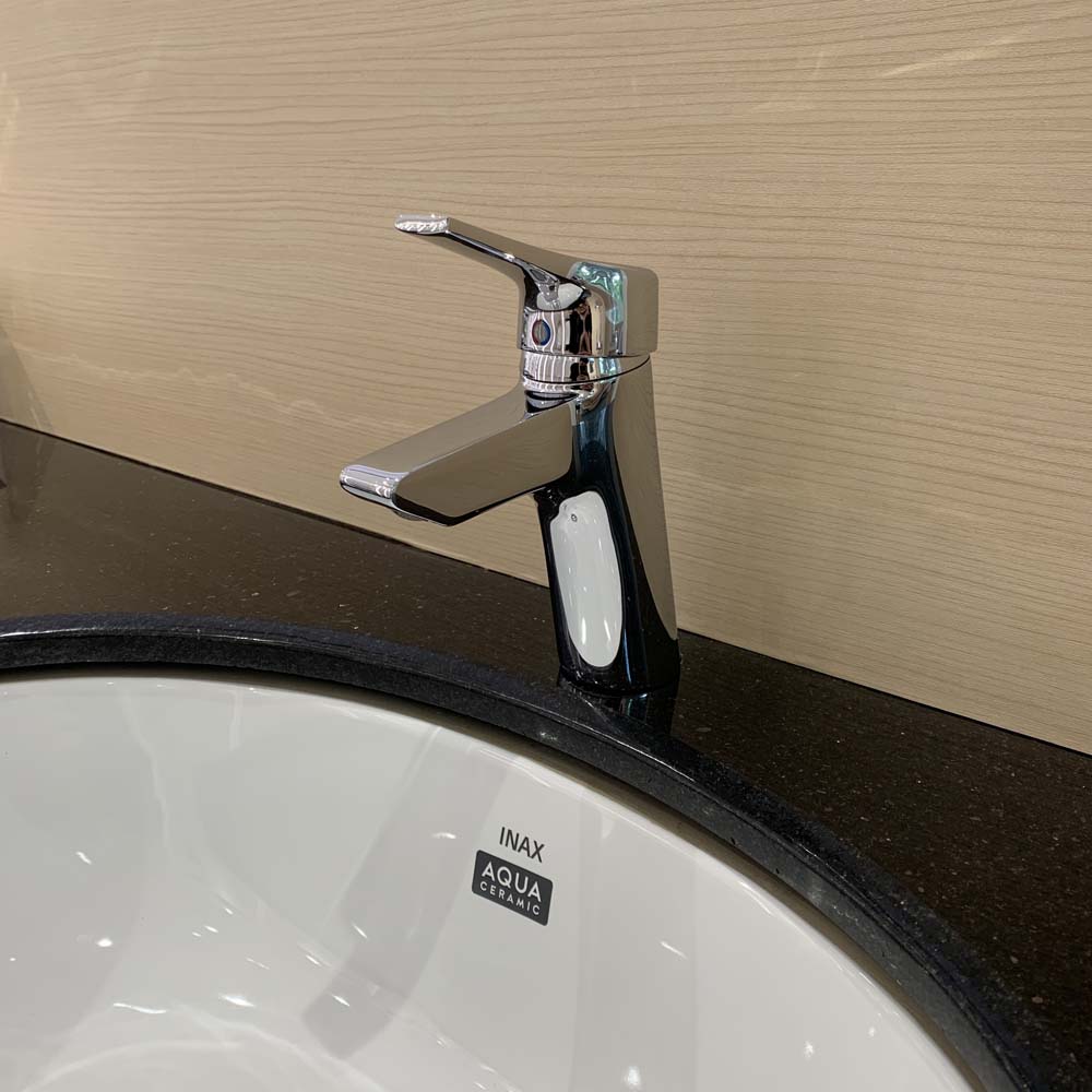Vòi chậu lavabo nóng lạnh INAX LFV-6012S (LFV6012S) LFV-6012S - 5