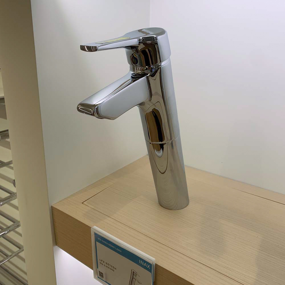 Vòi chậu lavabo nóng lạnh INAX LFV-6012SH (LFV6012SH) LFV-6012SH - 4