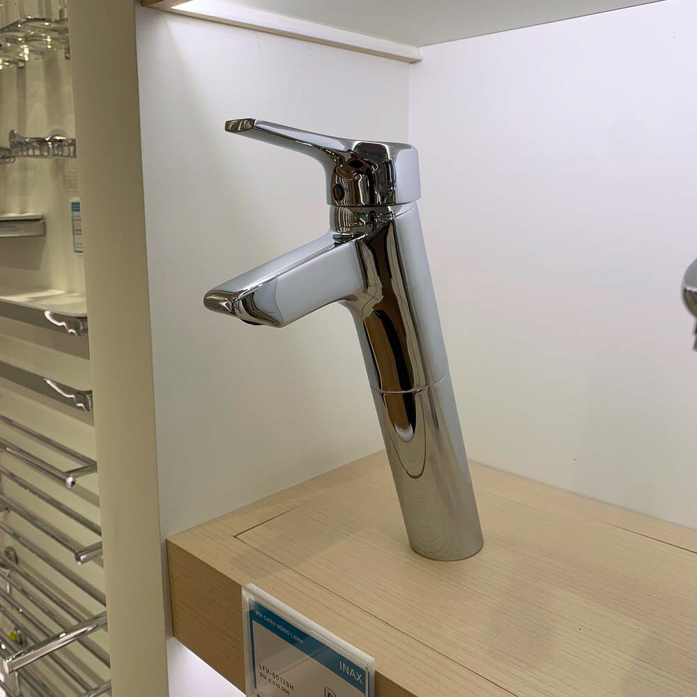 Vòi chậu lavabo nóng lạnh INAX LFV-6012SH (LFV6012SH) LFV-6012SH - 5