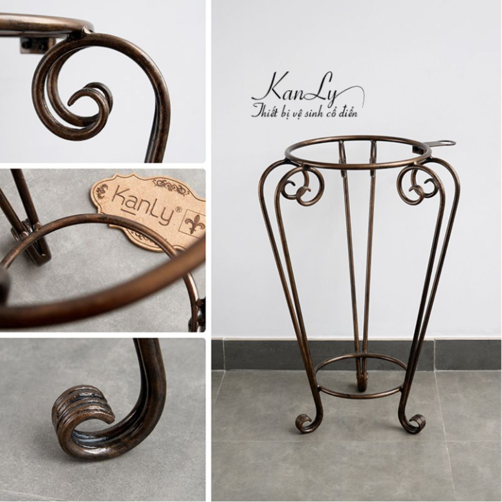 Kệ sắt để lavabo tròn Kanly FP01 FP01 - 5