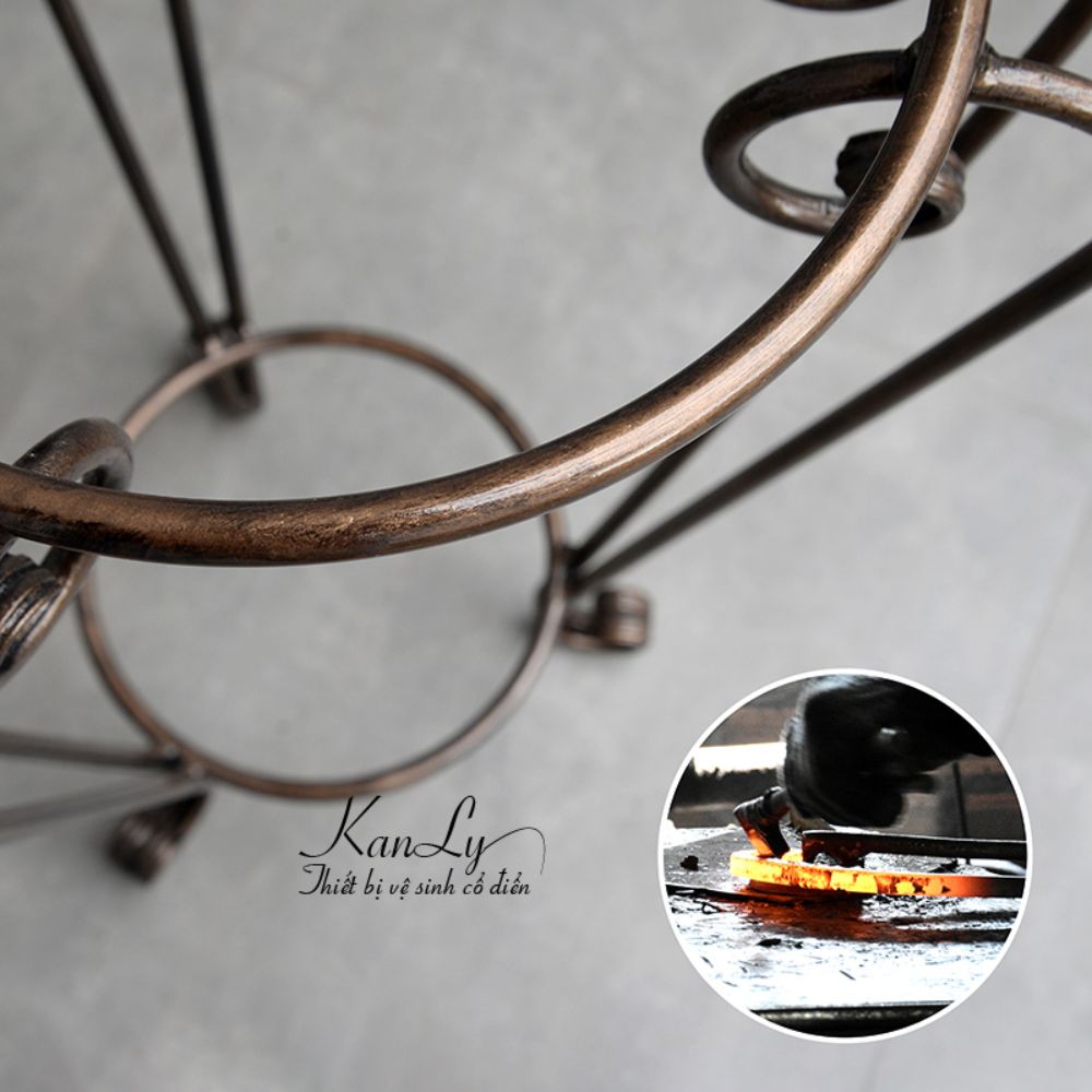 Kệ sắt để lavabo tròn Kanly FP01 FP01 - 6