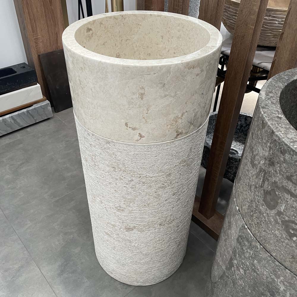 Chậu lavabo đặt bàn Kanly đá Marble Indo tự nhiên MAR71Ci / MAR74Ci MAR71Ci - 2