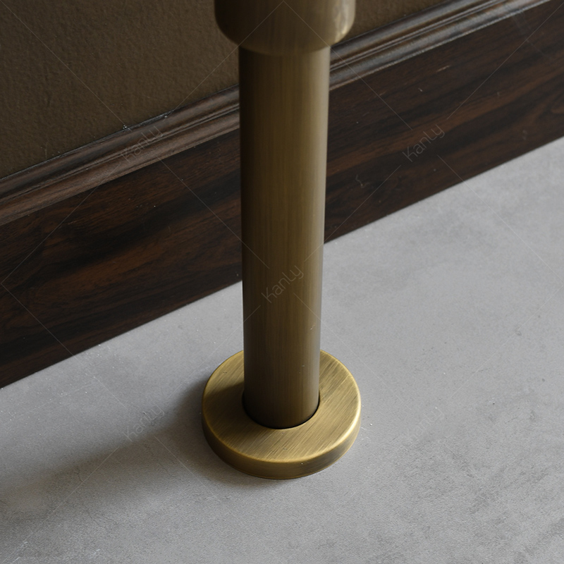 Bộ chậu lavabo Kanly treo tường bằng đồng GCL09B GCL09B - 6