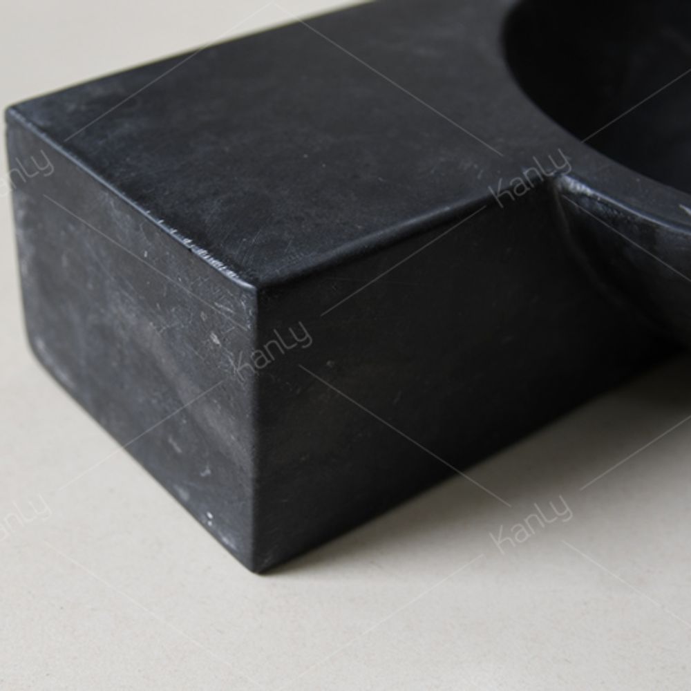 Chậu lavabo treo tường Kanly bằng đá LAVABODA-MINI-TREOTUONG LAVABODA-MINI-TREOTUONG - 4