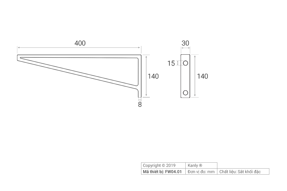 Eke sơn tĩnh điện đen Kanly FW04.01 FW04.01 - 6