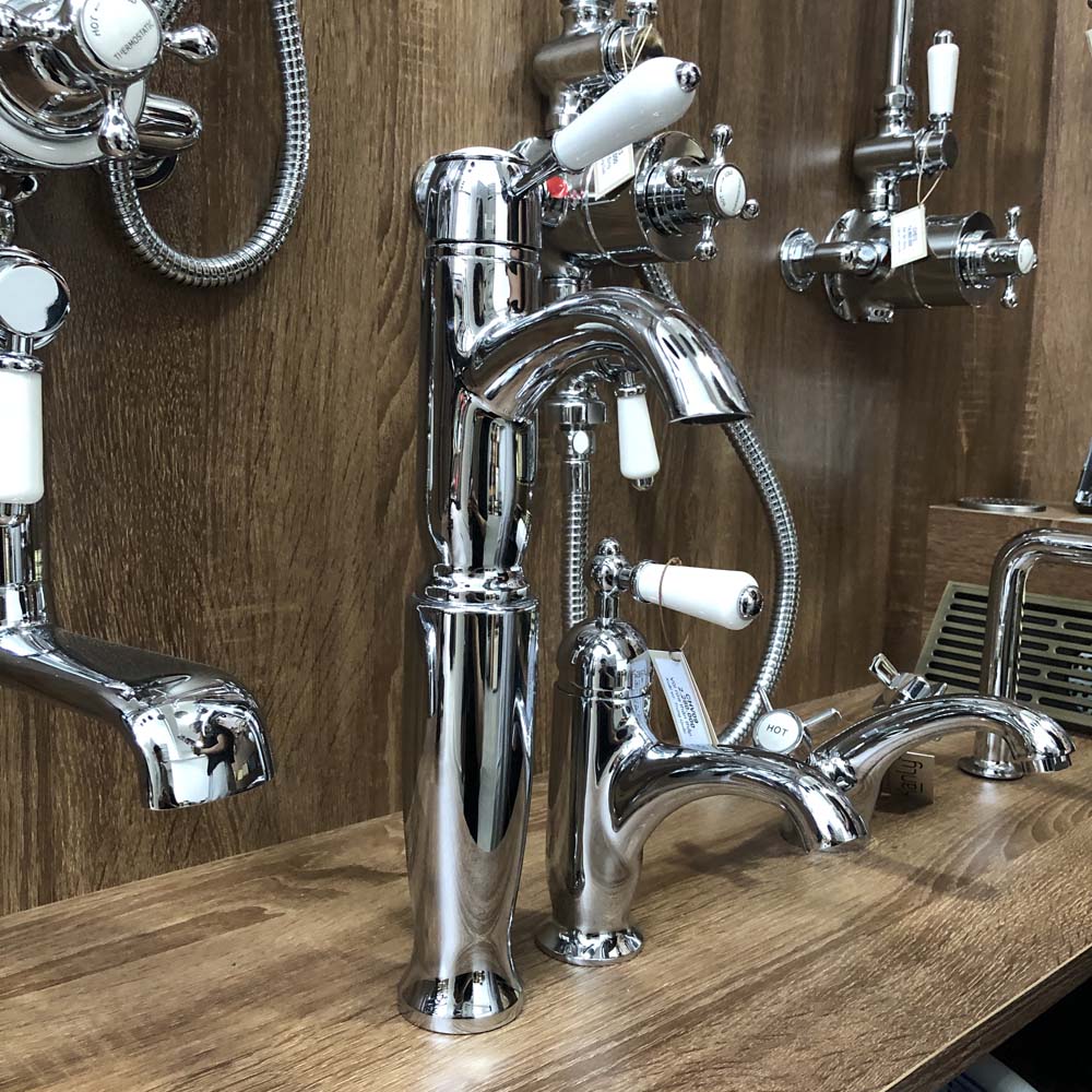 Vòi chậu lavabo nóng lạnh thân cao Kanly CHA09 CHV09 - 3