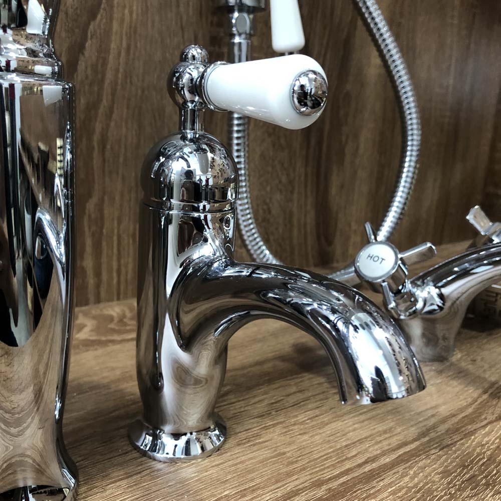 Vòi chậu lavabo nóng lạnh thân cao Kanly CHA09 CHV09 - 2