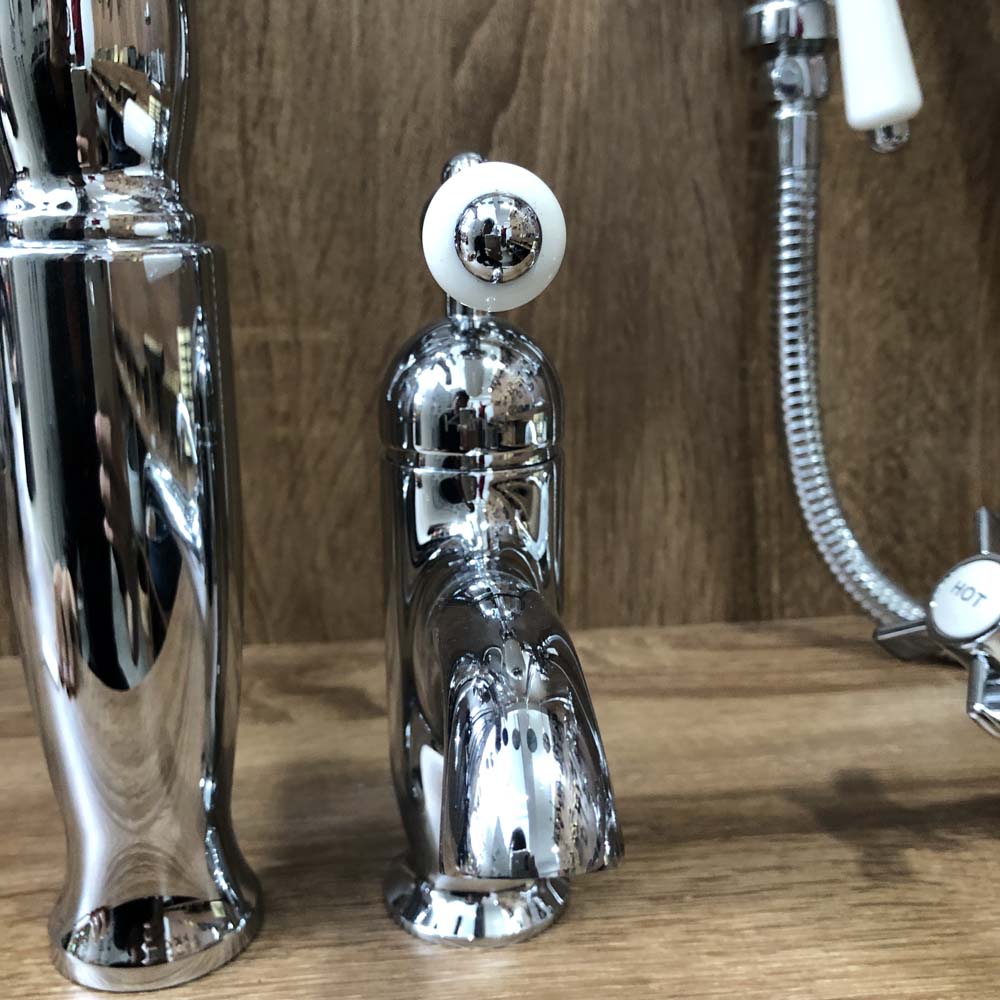 Vòi chậu lavabo nóng lạnh thân cao Kanly CHA09 CHV09 - 4