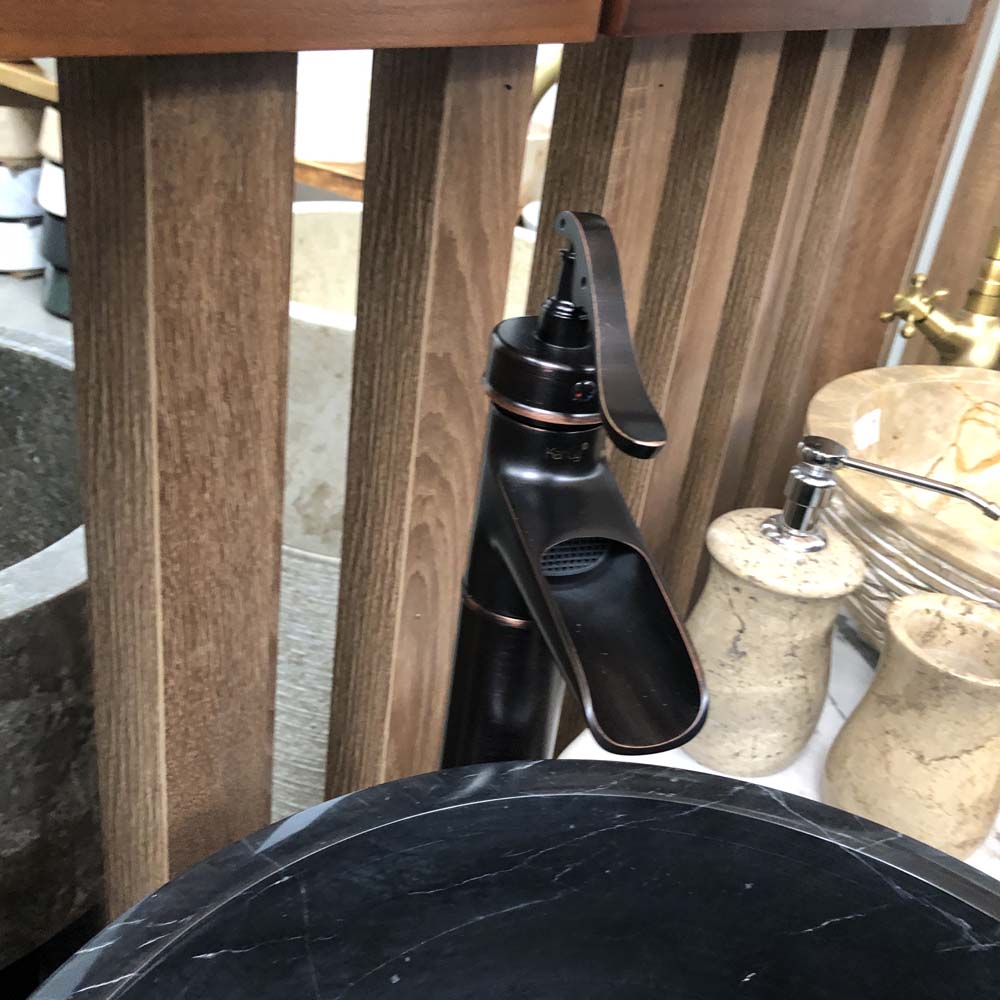 Vòi lavabo nóng lạnh bằng đồng Kanly GCA04B GCA04B - 6