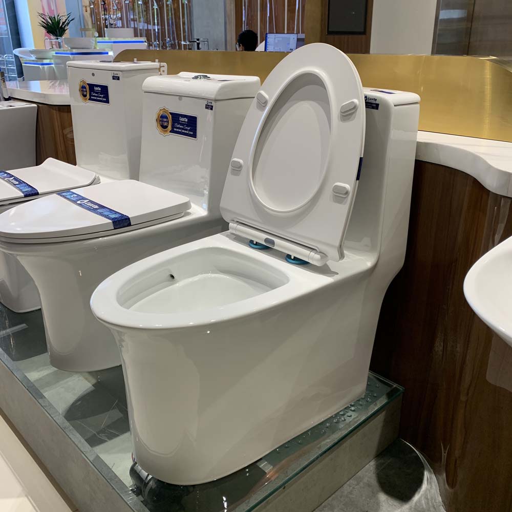 Bồn cầu 1 khối LUXTA LT-103 nắp êm LT-103 - 6