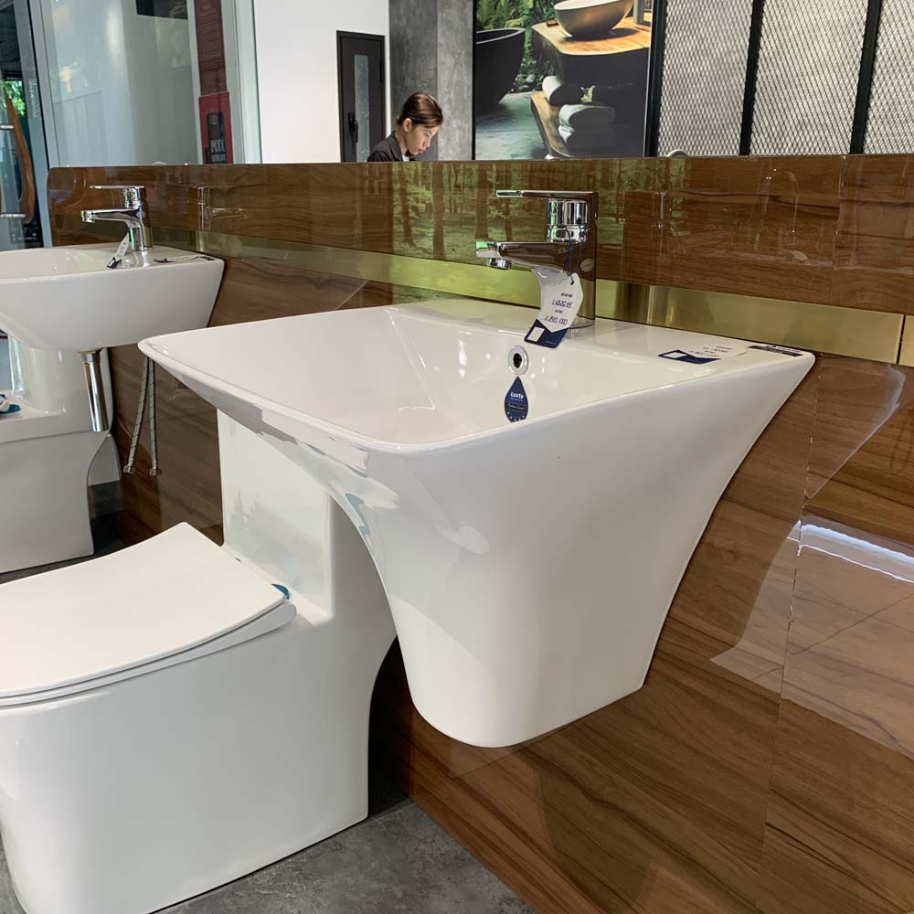 Chậu rửa mặt lavabo treo tường Luxta LL-103B LL-103B - 3