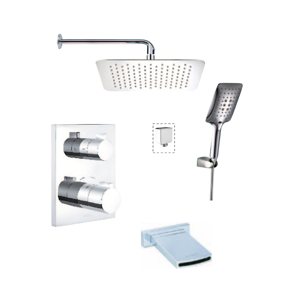 Bộ cần sen tắm âm tường Thermostatic MOEN T66145 T66145