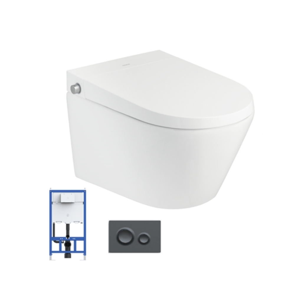 Bồn cầu điện tử treo tường MOEN SW1071P0 SW1071P0