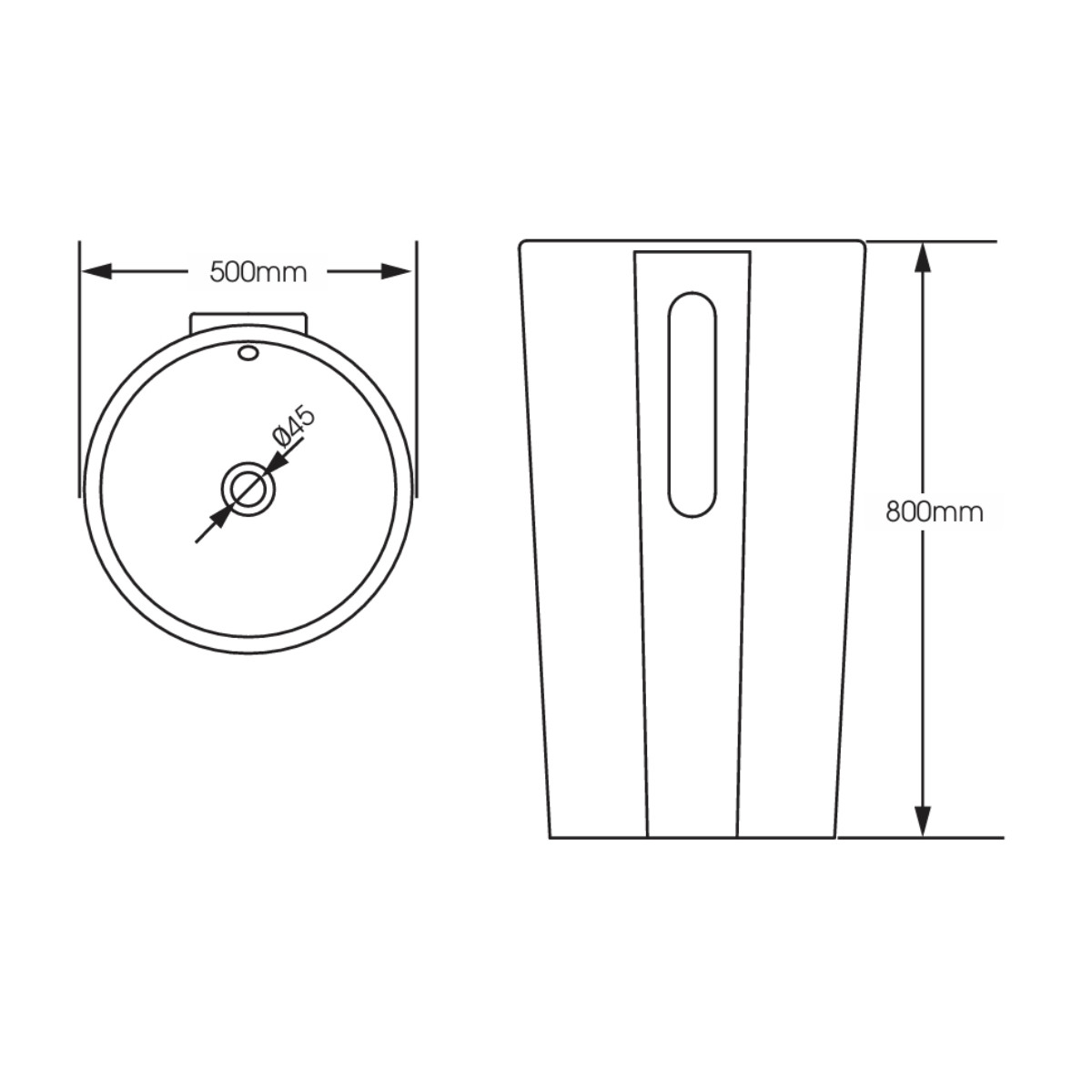 Lavabo đặt sàn MOEN BC9903-158 BC9903-158 - 2