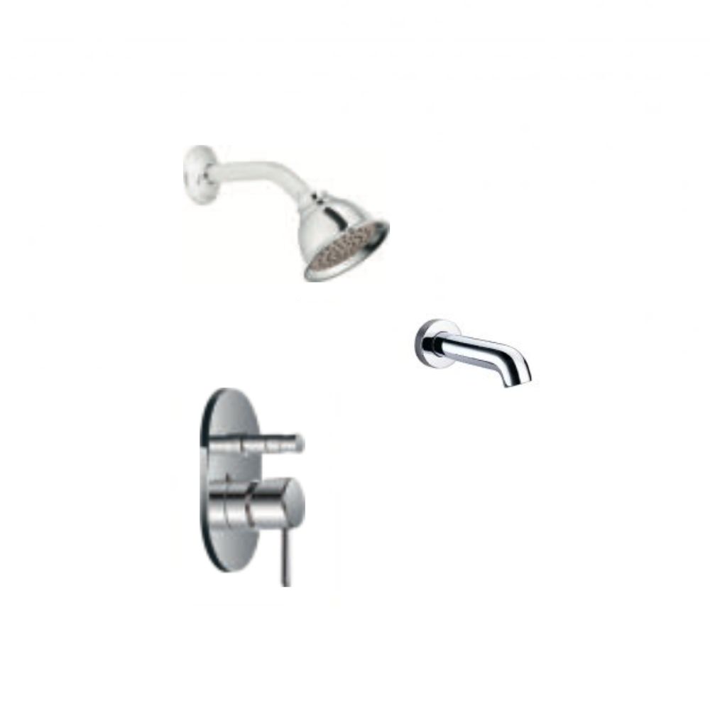 Bộ sen tắm âm tường nóng lạnh MOEN 130395+T2285(T2284)+130394 130395+T2285(T2284)+130394