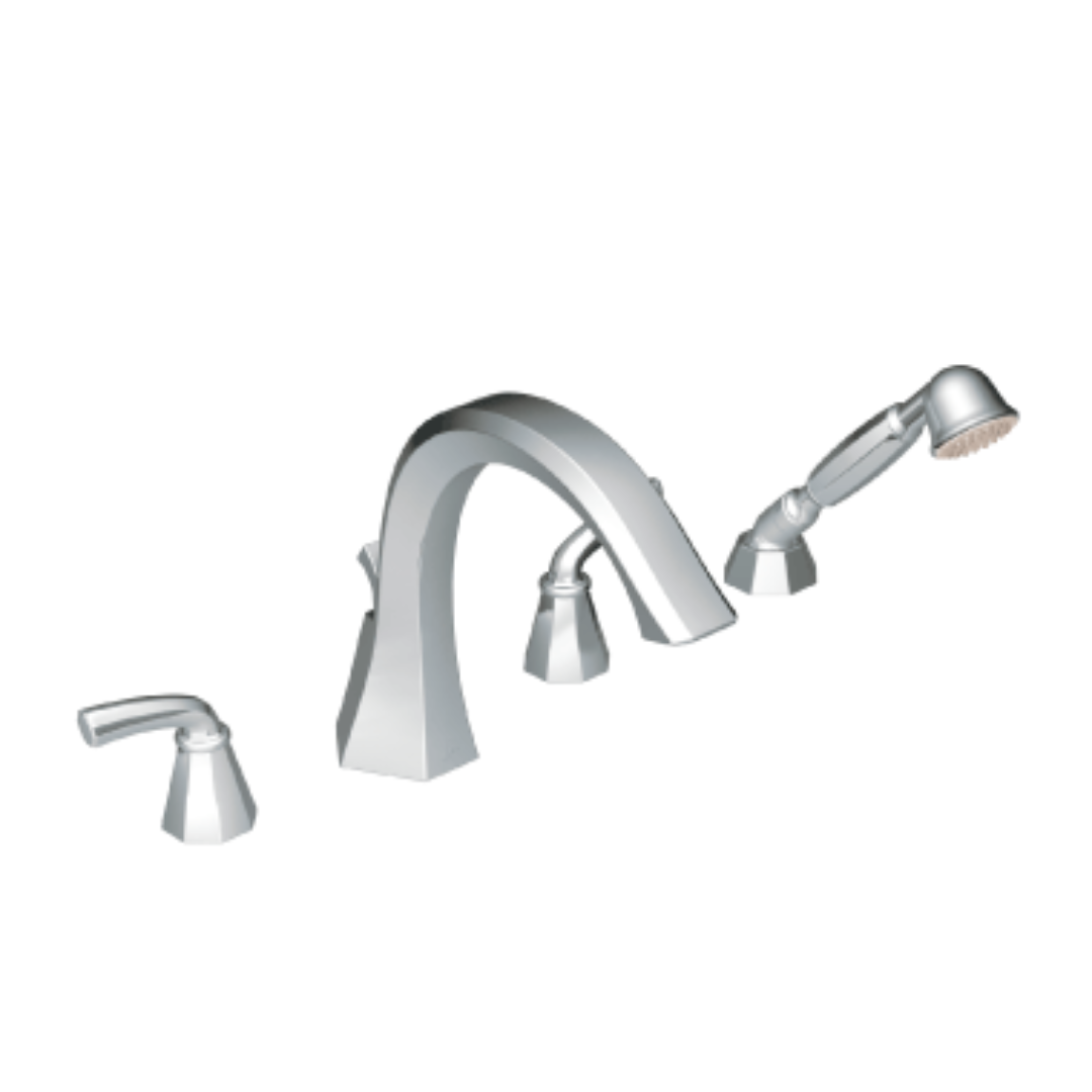 Bộ vòi bồn tắm nằm nóng lạnh 4 lỗ MOEN Felicity TS244