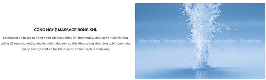 Bồn tắm đặt sàn massage 1.8m MOWOEN MW431BHB-180 - 7