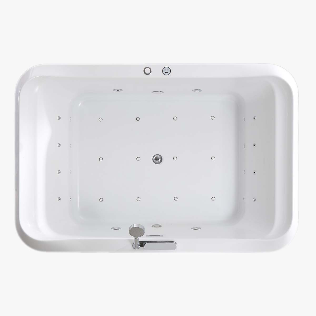 Bồn tắm đặt sàn massage 1.8m gồm vòi MOWOEN MW8123-180.2MS - 2