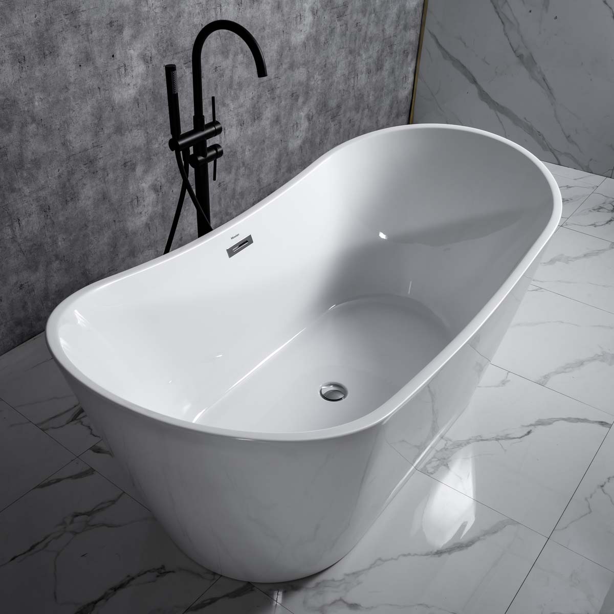 Bồn tắm đặt sàn 1.7m MOWOEN MW8207B-170 - 7
