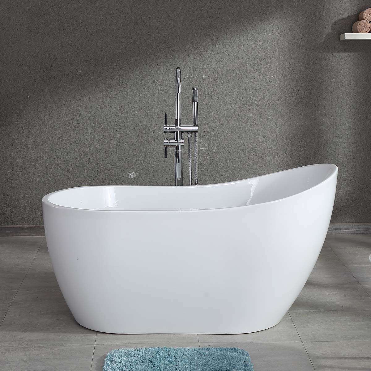 Bồn tắm đặt sàn 1.37m MOWOEN MW8225-137 - 5