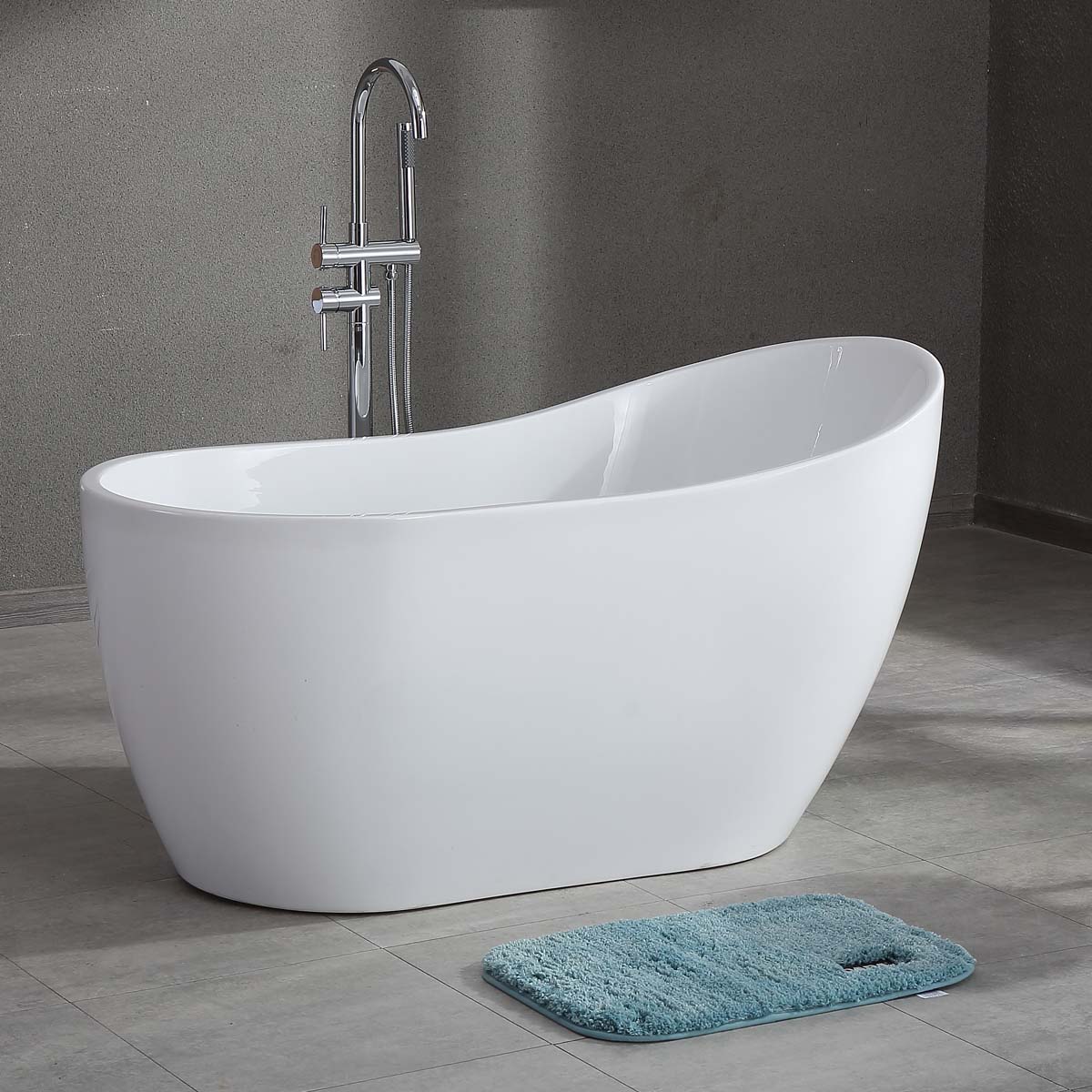 Bồn tắm đặt sàn 1.37m MOWOEN MW8225-137 - 6