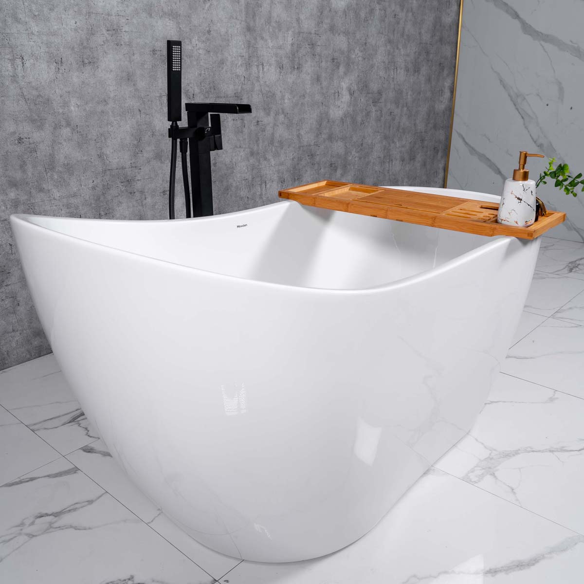 Bồn tắm đặt sàn 1.37m MOWOEN MW8225-137 - 7