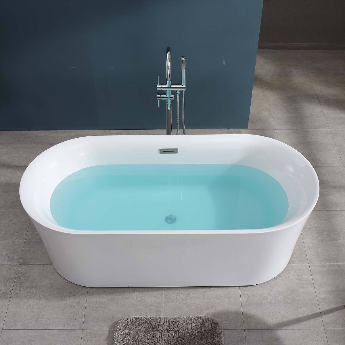 Bồn tắm đặt sàn massage 1.7m MOWOEN MW8229-170.MS - 2