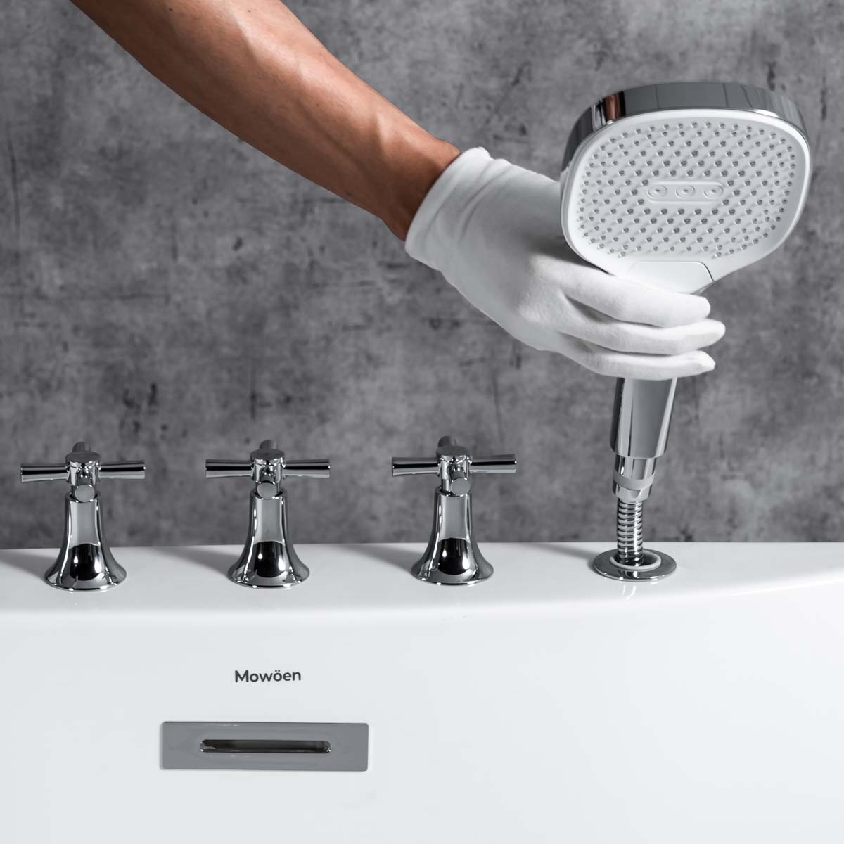 Bồn tắm đặt sàn 1.7m gồm vòi MOWOEN MW8237F-170 - 10